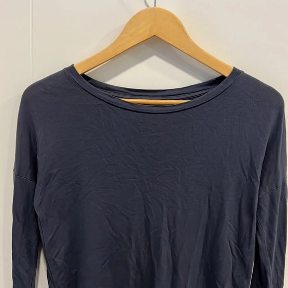 Aritzia Wilfred long sleeve open  back top size XS - Picture 3 of 13